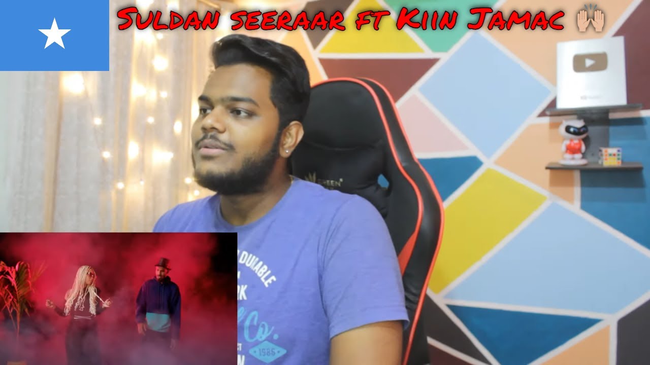 INDIAN REACTS TO SOMALI MUSIC | Suldan seeraar feat Kiin Jamac -My love