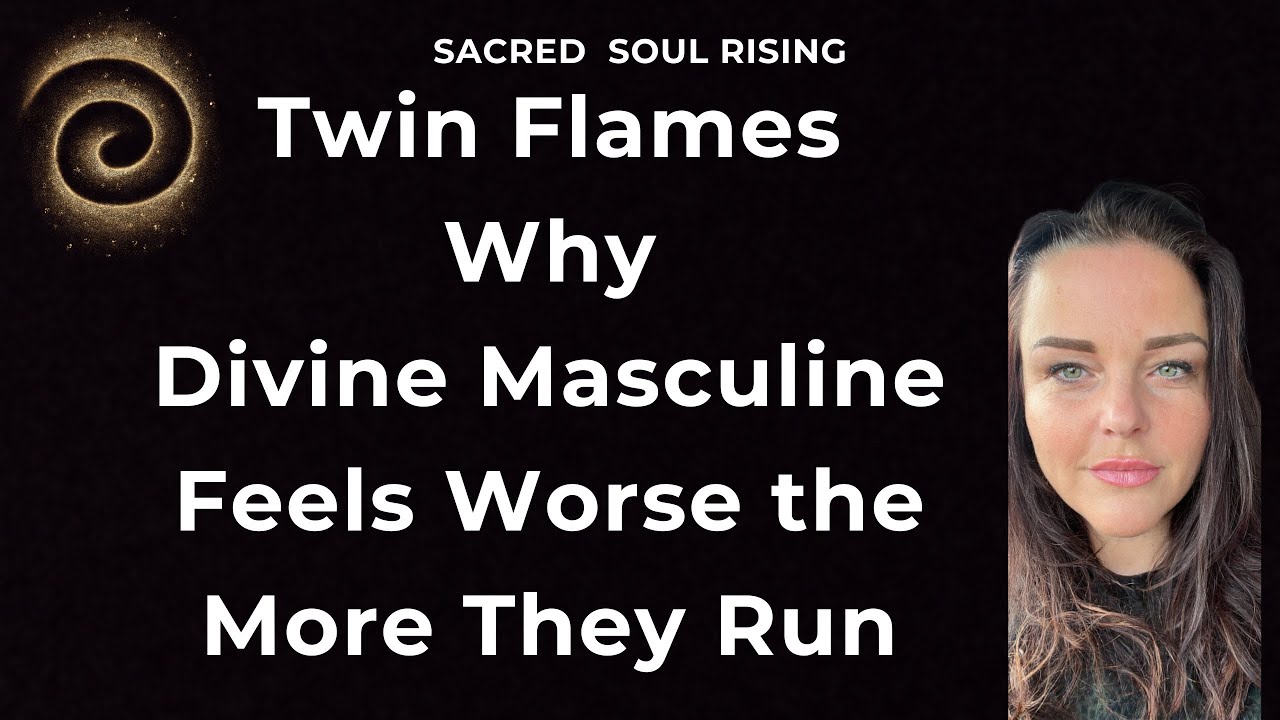Twin Flames 🔥 Why Divine Masculine Feels More Empty the Harder they Run & Why Running Feels Worse !!