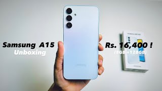 *Best*? Samsung A15 5G (8GB + 128GB) unboxing at Rs. 16,400 !! HINDI