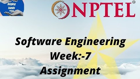 Software Engineering week 7 Assignment