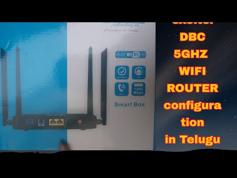 DBC ftth wifi router configuration in Telugu on mobile