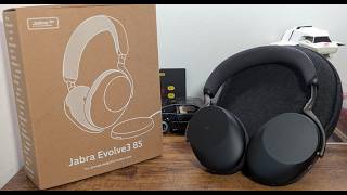 Jabra Evolve3 85 First Look #Jabra #Evolve85 #headset #AI #teams