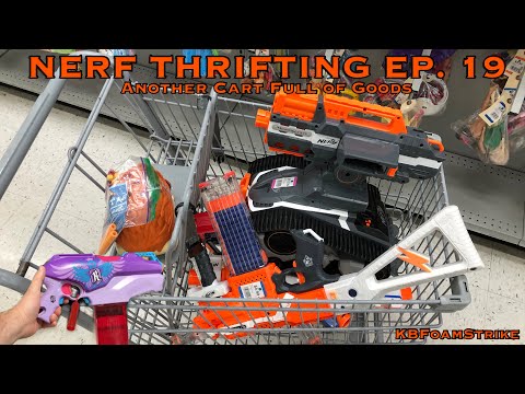 KBFoamStrike's NERF THRIFTING