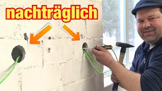 Kennst du diese Tricks schon? So einfach ist nachträgliche Elektroinstallation! Proofwood