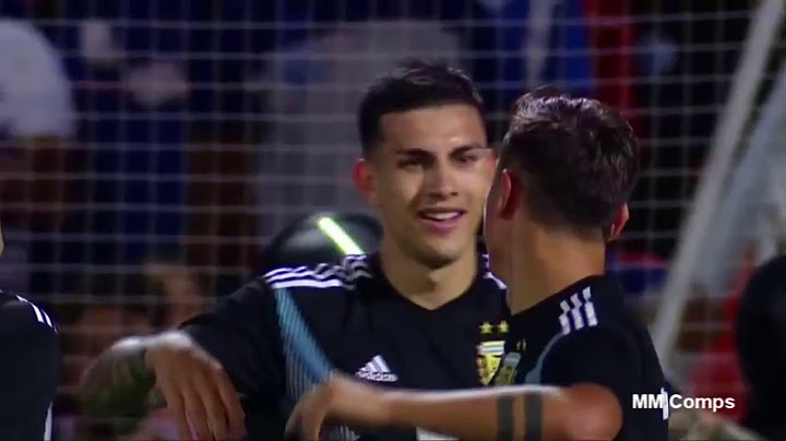 Argentina vs Mexico 2 x 0 ♛Short Highlights♛ 21/11/2018