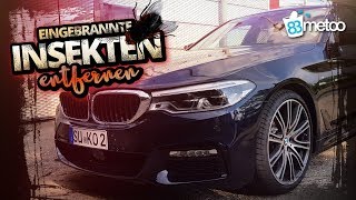 BMW 530d G30 eingebrannte Insekten entfernen | 83metoo