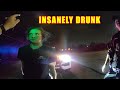 Dry Heaving Drunk Woman Crashes Car in the Woods