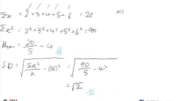 SPM Additional Mathematics 2017 Paper1 Q23 F4 Chapter Statistics
