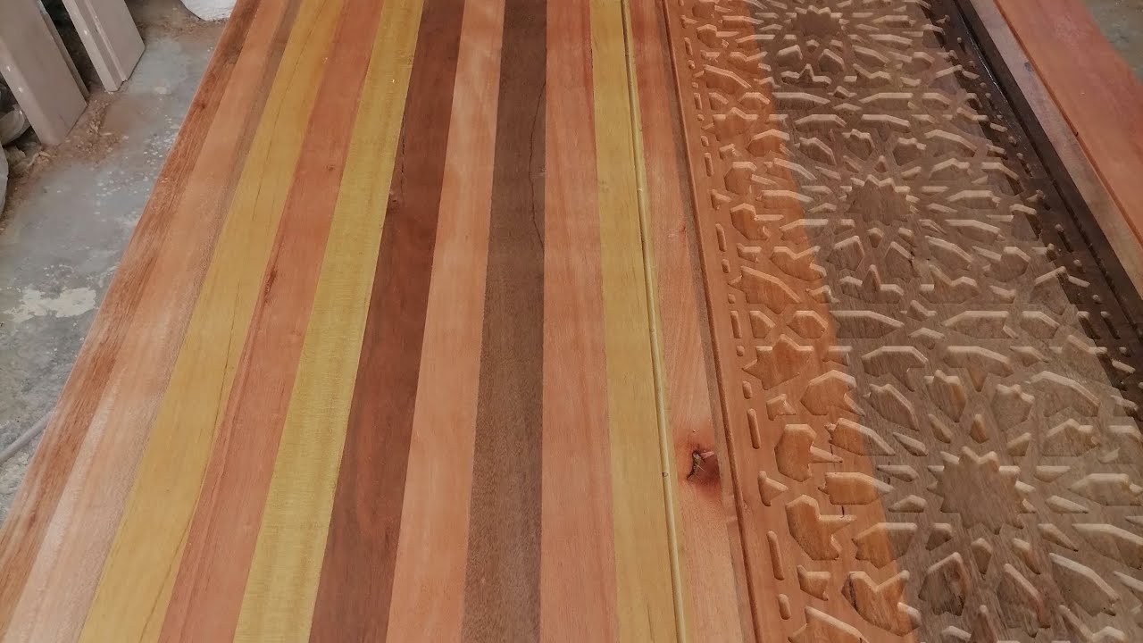 Solid Wood Door Making Processes - YouTube