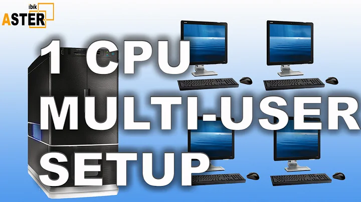 Single CPU Multi user setup ( No Extra Hardware / No Virtual Machine)