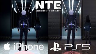 NTE: Neverness to Everness - iPhone 17 Pro vs PS5 | Side by Side Gameplay Comparison