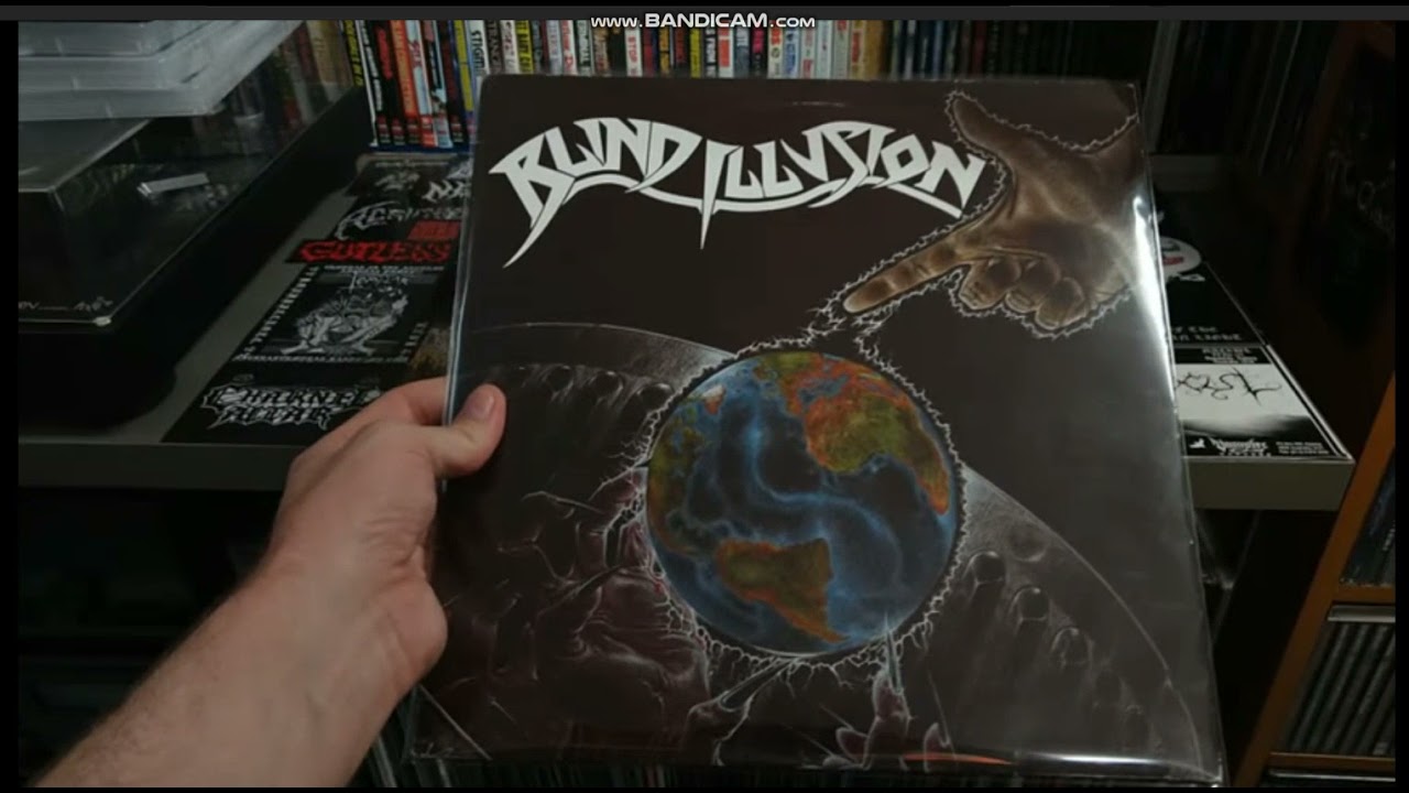 BLIND ILLUSION The Sane Asylum LP. 1988 Primus bassist Les