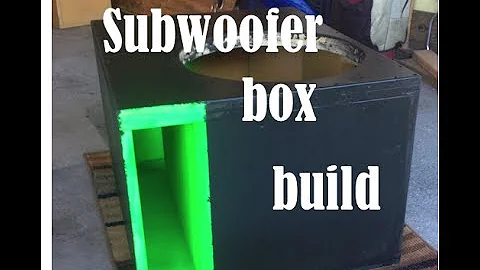 Build Video 4 - Subwoofer Box and Amp Rack