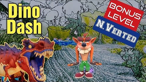 Dino Dash N Verted Bonus Level Guide CrashBandicoot 4
