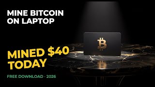 This Actually Mines Bitcoin on Your Laptop in 2026 — No GPU Needed!