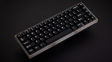 KBD67 Lite - Lubed and Filmed Gateron Ink Blacks Sound Test