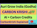 Auri Grow India (Godha Cabcon) Share Latest News | CarbonKrishi |AI Carbon Credit Platform Explained