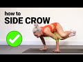 How To Do Side Crow Pose For Beginners How To Do Side Crow Pose For Beginners