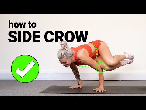 Yoga Tutorial: Warm Up for Side Crow | Lean and... FLOP! We have all been  there on our journey to getting more air time in our Side Crow. Include  these 3 poses