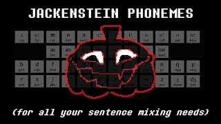 Details JACKENSTEIN PHONEME BANK - Deltarune (for sentence mixing+) Guide