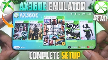Finally!!! AX360e Emulator is HERE 🔥 | Full Setup + Best Settings | Xbox 360 on Android