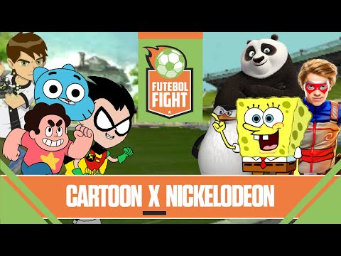 Cartoon Network vs Nickelodeon - Futebol Fight 