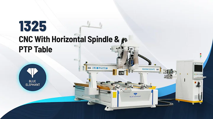 Latest 1325 ATC CNC Router with Horizontal Spindle and PTP Table at Cheapest Price Sale in Italy IT
