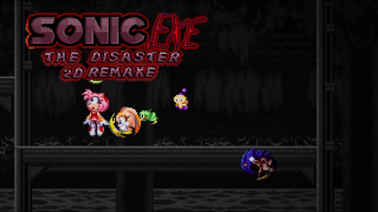 Sonic.exe The Disaster 2D Remake moments-Trying out all of the