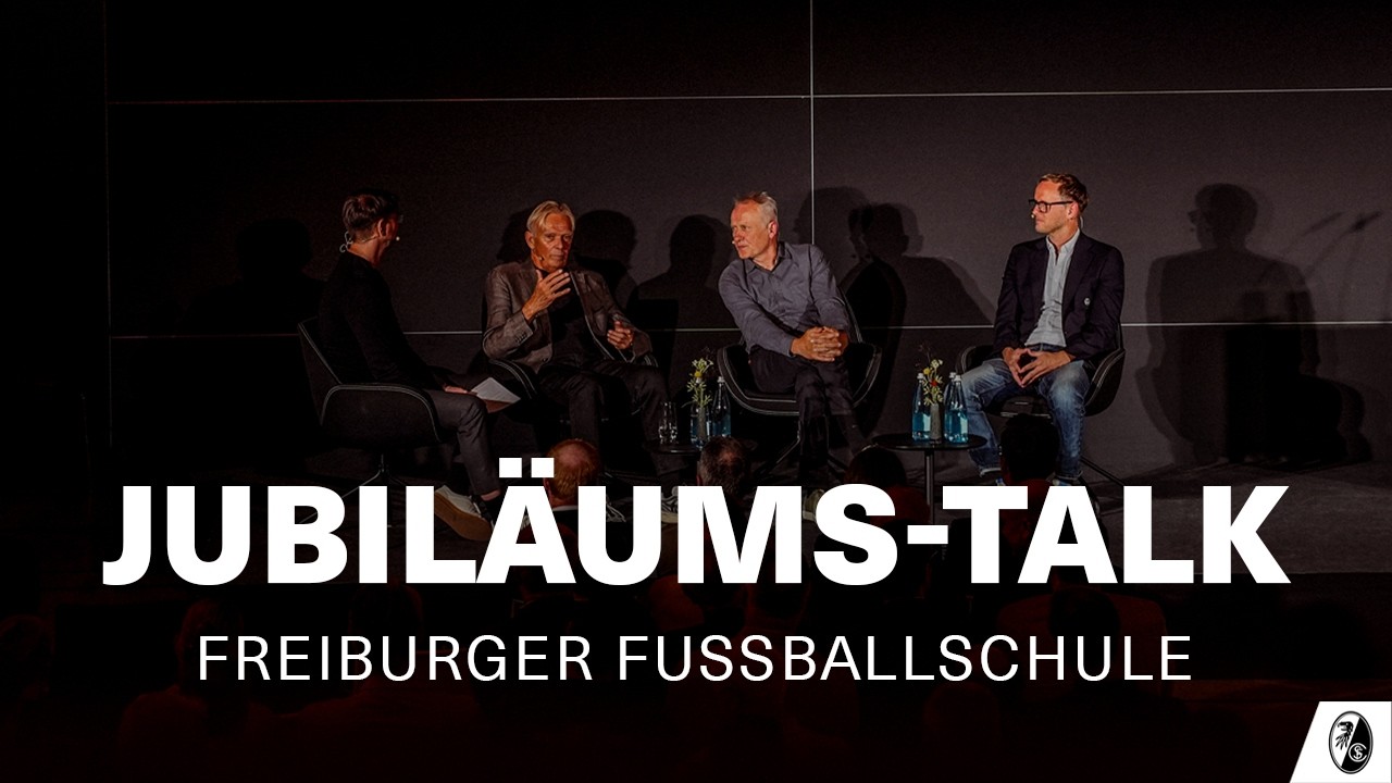 Jubiläums-Talk Freiburger Fußballschule