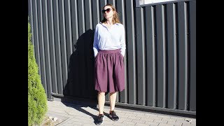 Linen skirt. Elastic waistband skirt. Midi length skirt. High waist skirt. Deep side seam pockets. by LinenAroundMe 16 views 1 year ago 17 seconds