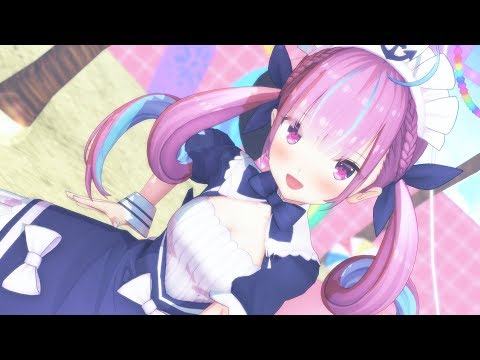 MMD】『Radio Happy(Vo.山下七海)』by 湊あくあ(公式モデル)【1440p