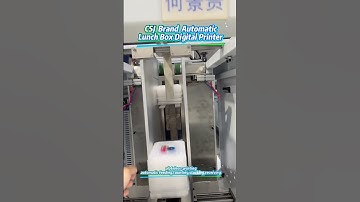Automatic Lunch Box Digital Printing Machine #digitalprinting #lunchbox #machine #factory