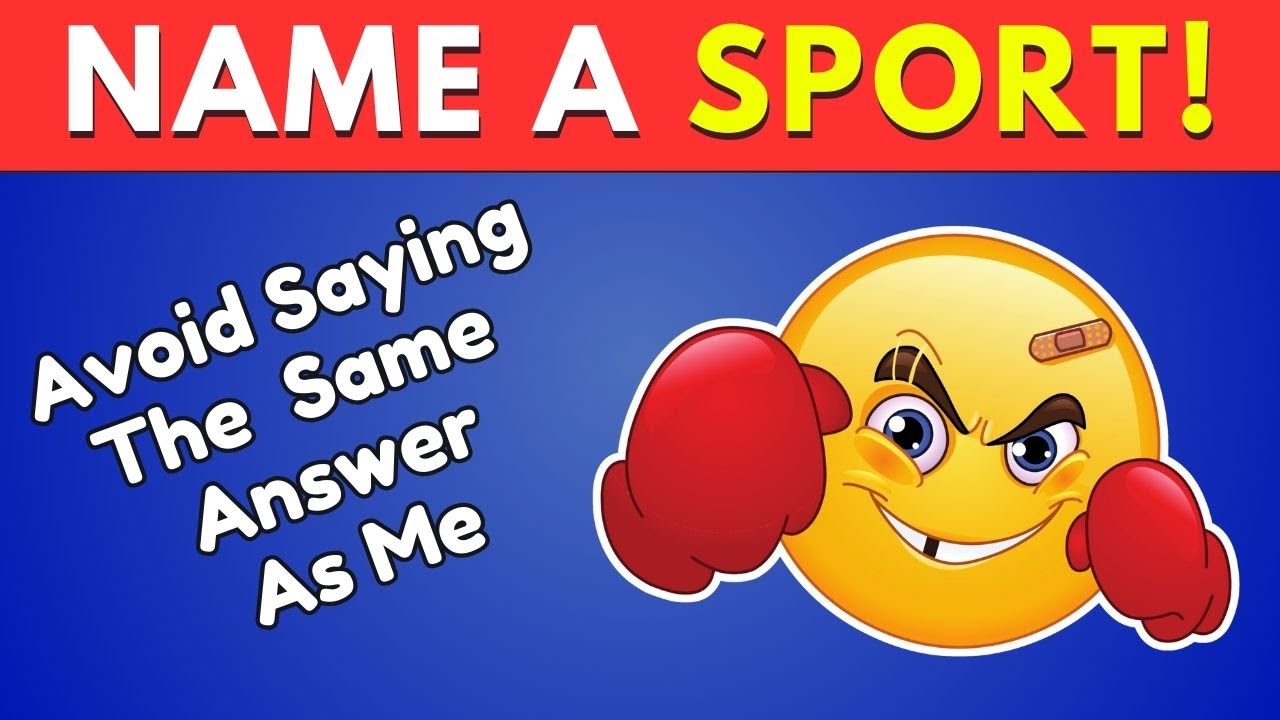 Same Answer Avoid Saying the Same Answer As Me!! #avoidsayingthesame - YouTube