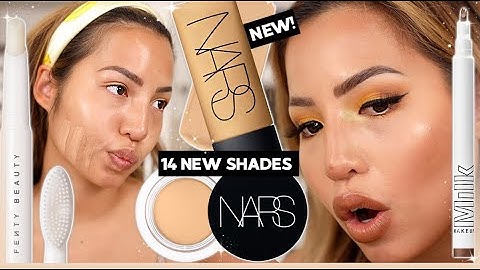 NEW | NARS SOFT MATTE FOUNDATION & CONCEALERS + NEW BROWS! | WEAR TEST