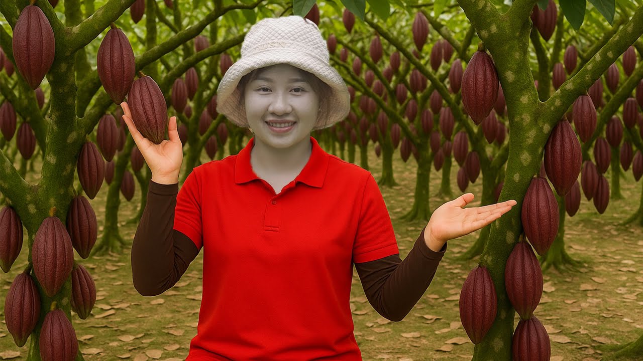 [TIMELAPSE] -- 365 Days Harvesting Many Cocoa, Sticky Corn Go To Sell | Hà Countryside