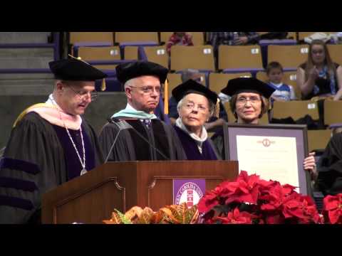 Honorary Doctor of Humane Letters Conferred by WCU...