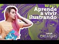 ¿Quieres aprender a vivir de la ilustración? | Diana Ramirez | VIVA Creators