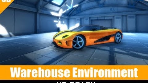 Unity Warehouse environment