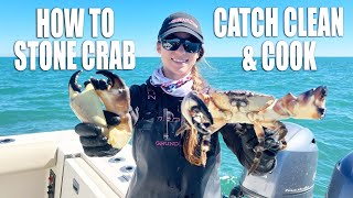 How to Catch Clean Cook Stone Crab - South Florida Crabbing by Gale Force Twins 27,499 views 1 year ago 16 minutes