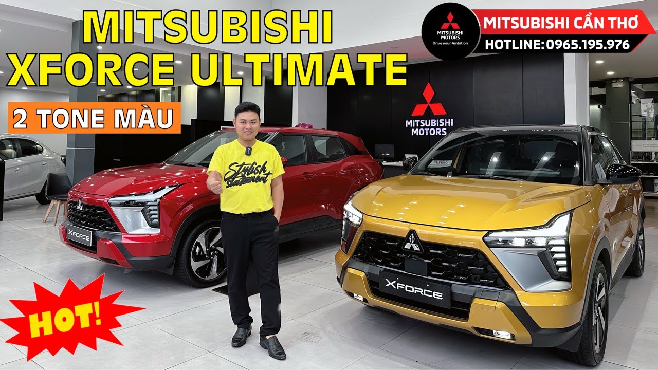 Khuyến mãi đến 80 Triệu xe Mitsubishi XForce Ultimate 2025 (2 tone màu) - Phân khúc B-SUV gầm cao