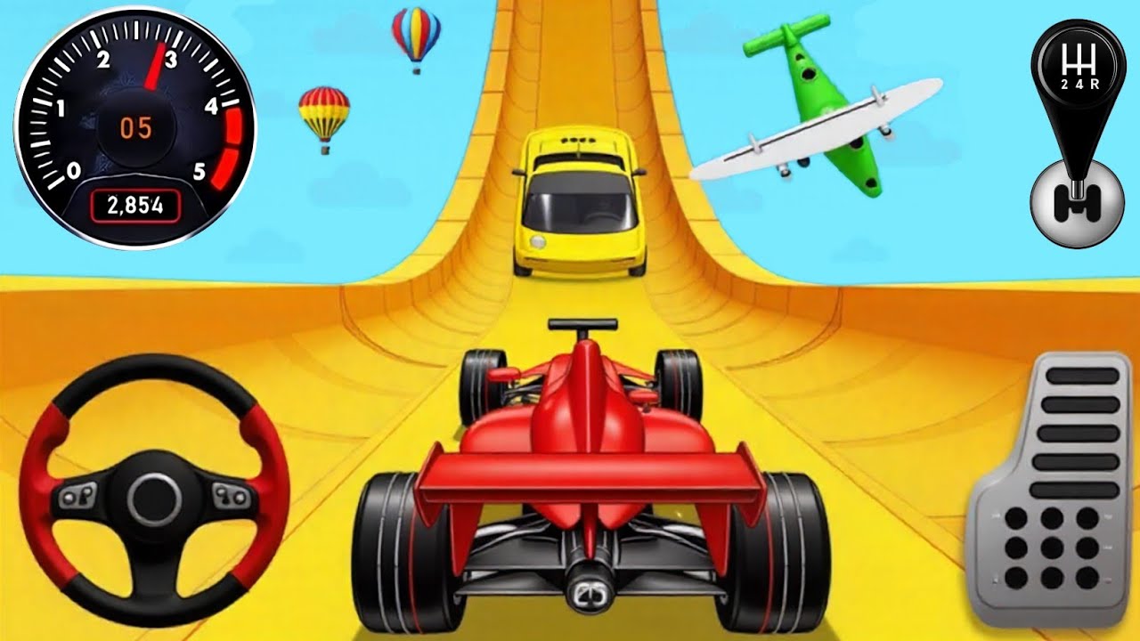 Formula Car Crazy Stunts Racing – Extreme Car Speed & Mega Ramp Challenge – Android Gameplay
