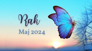 Rak ♋ Maj 2024 🦋 Przyjmij pomoc i uwolnij się z toksycznej sytuacji. Czas rozpocząć nowe życie 🦋