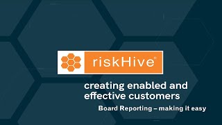 Famous riskHive ERM - Board Reporting - Making it easy Profile