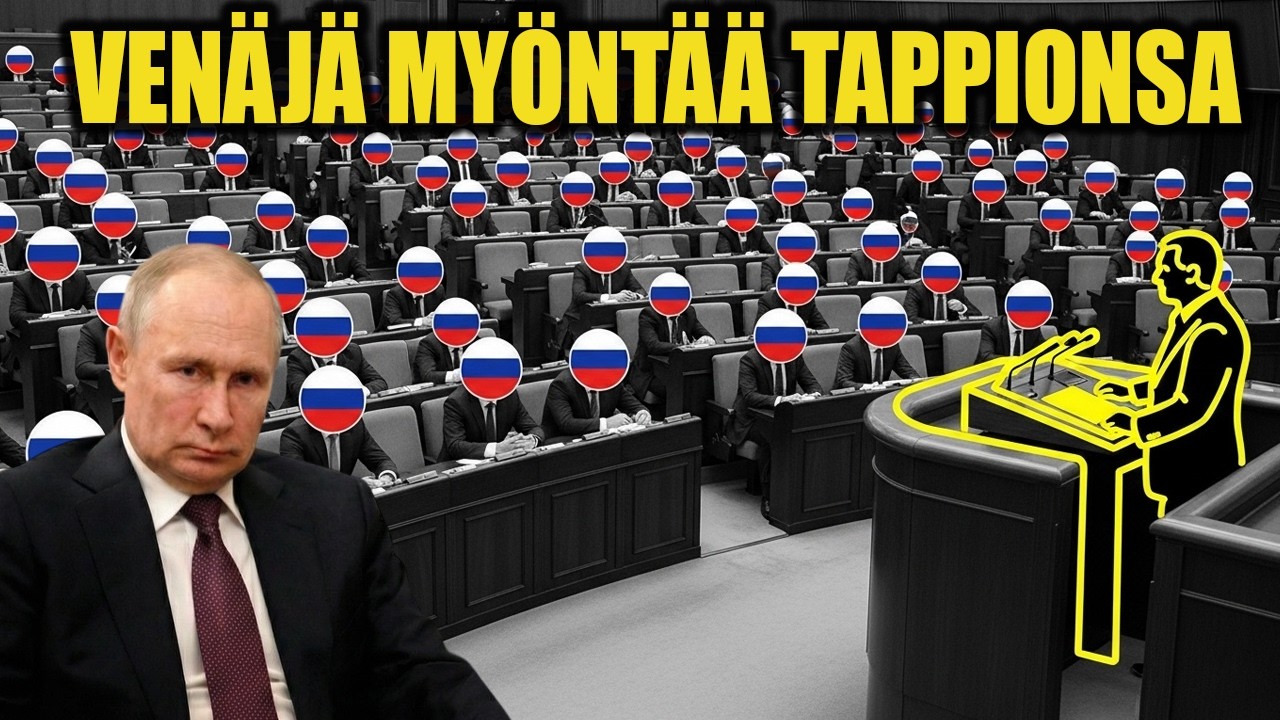 Venäjän parlamentti ilmoittaa suuresta sodanmuutoksesta