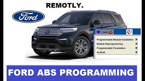 Ford ABS online Programming Remotely, Ford Expedition ABS Module Programming Hexadecimal Coding ,ABS