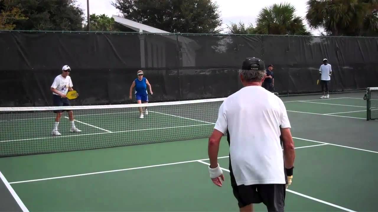 Pickleball The Villages Barb Chuck Dave Joe YouTube