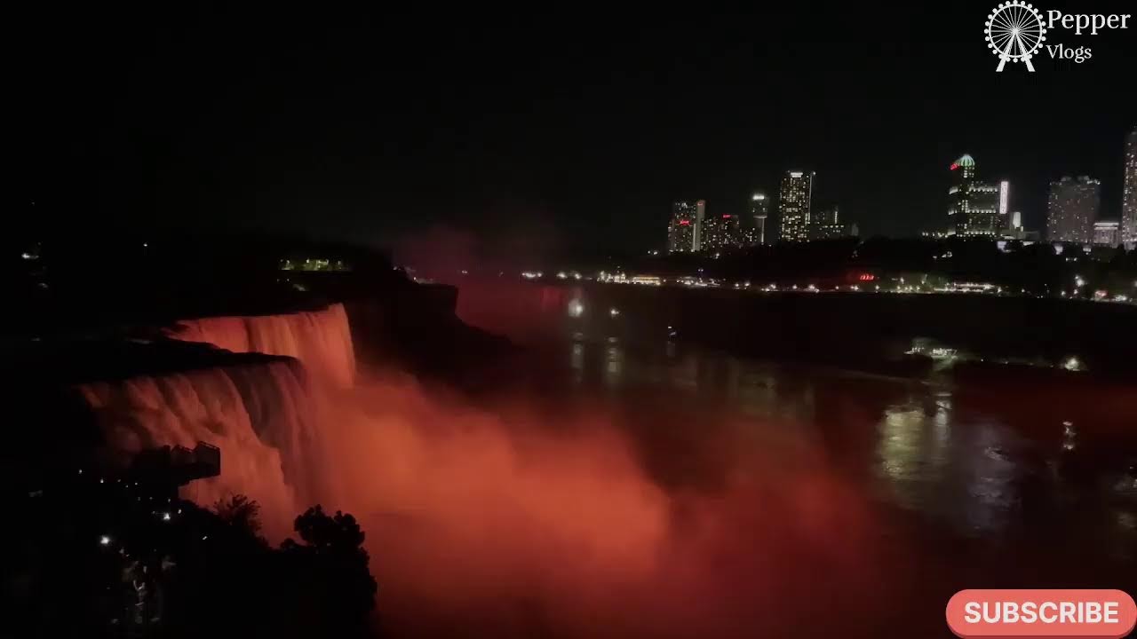 Niagara Falls Live 🌊 | Exploring the Majestic Niagara Falls Up Close | Travel Vlog