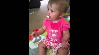 Averys Excitement Over The Hive