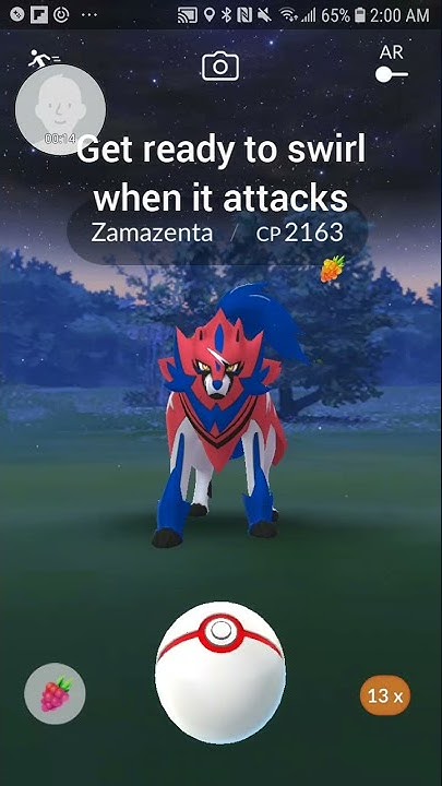 How To Make Curve Balls In Pokemon Go How to catch Zamazenta with excellent curve balls Pokemon Go - YouTube
