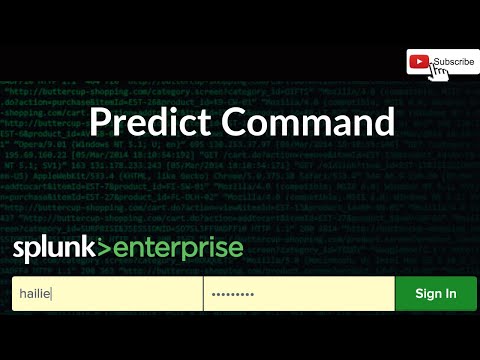 Splunk: Predict Command